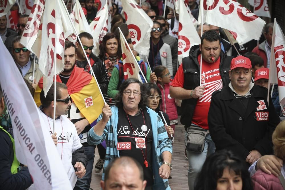 Manifestación del 1 de Mayo en Oviedo