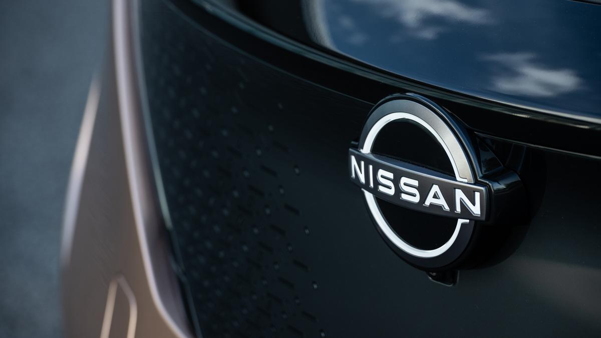 Logo de Nissan en el nuevo Ariya