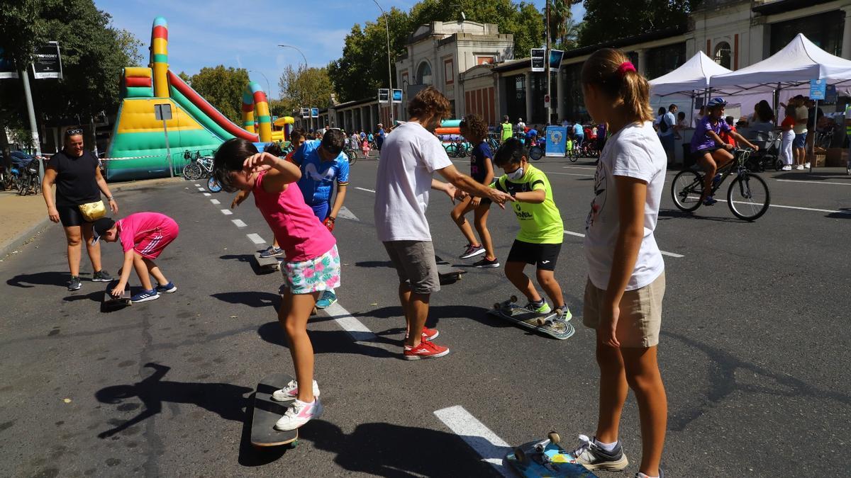 Tras el recorrido ciclista se han organizado actividades lúdicas.