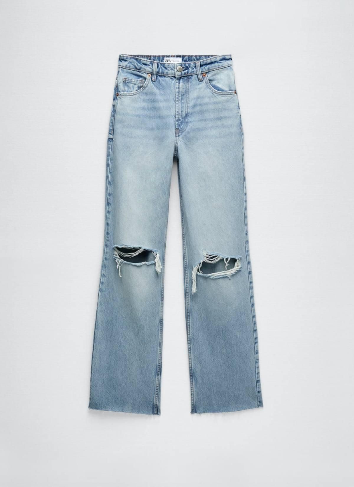 Vaqueros rotos de Zara