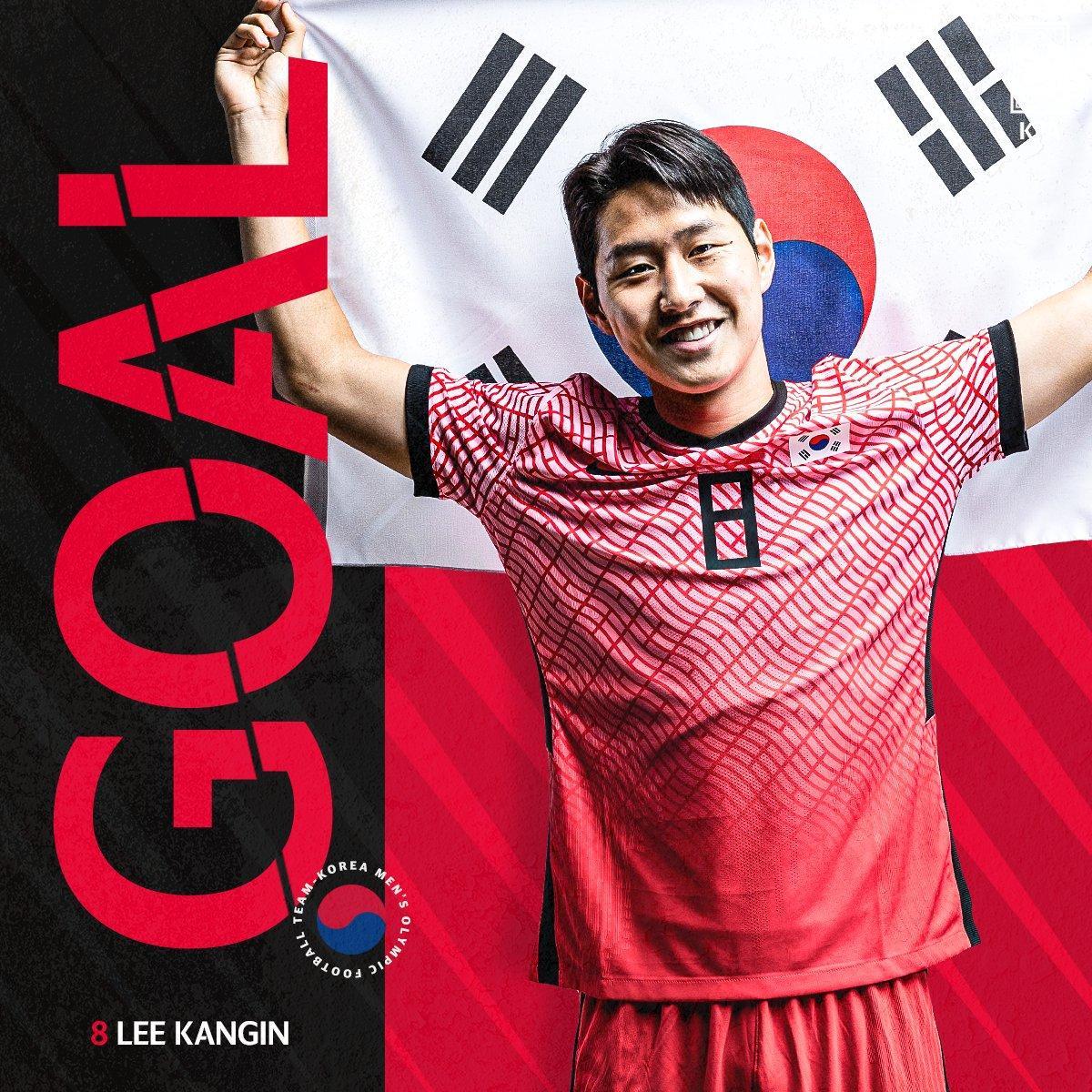 Kang In, con Corea del Sur