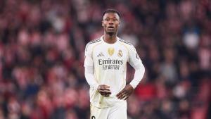 Camavinga durante el partido contra el Athletic Club