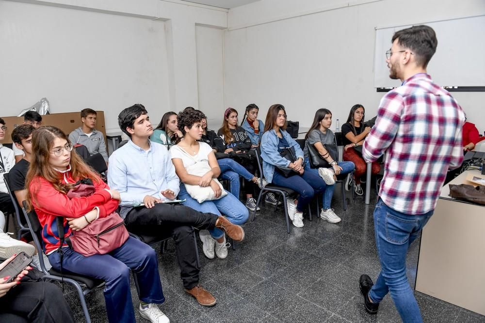 Talleres participativos 'Descubre tu vocación' en la Facultad de Geografía e Historia de la ULPGC