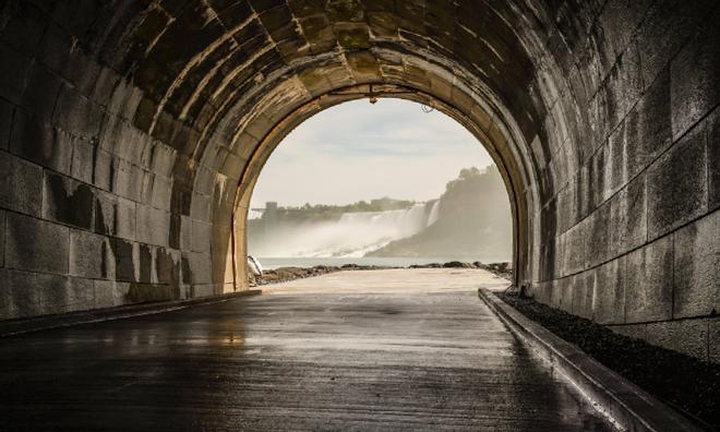 Túnel cataratas del Niágara