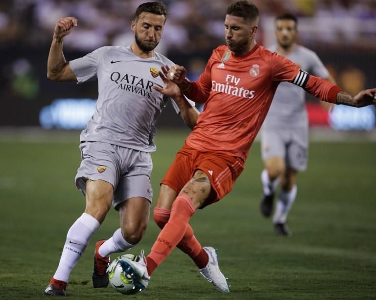 Real Madrid - Roma, en imágenes