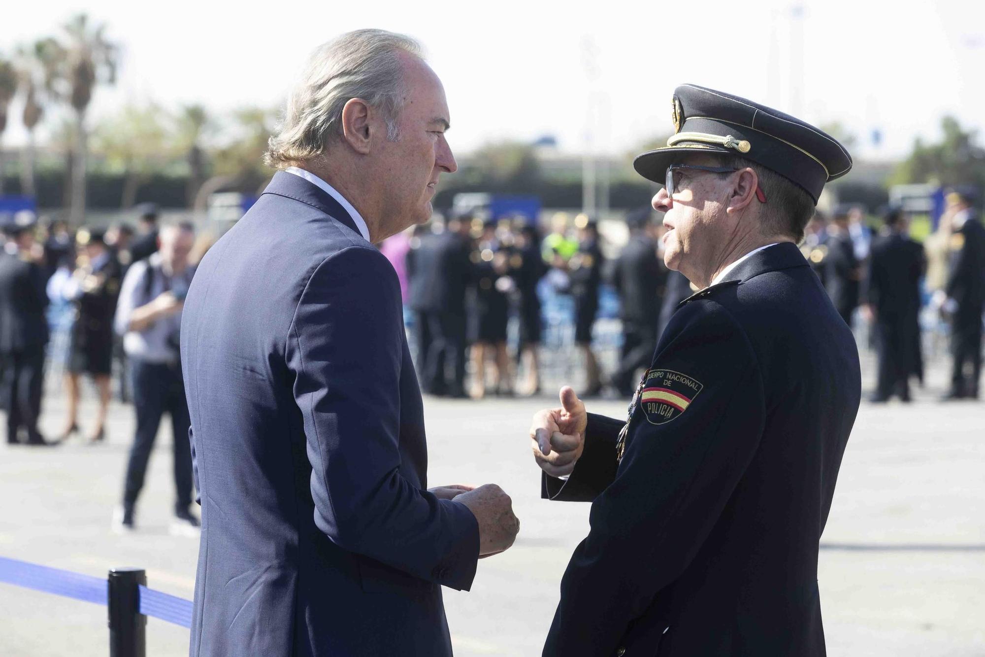 Actos de la festividad de la Policía Nacional