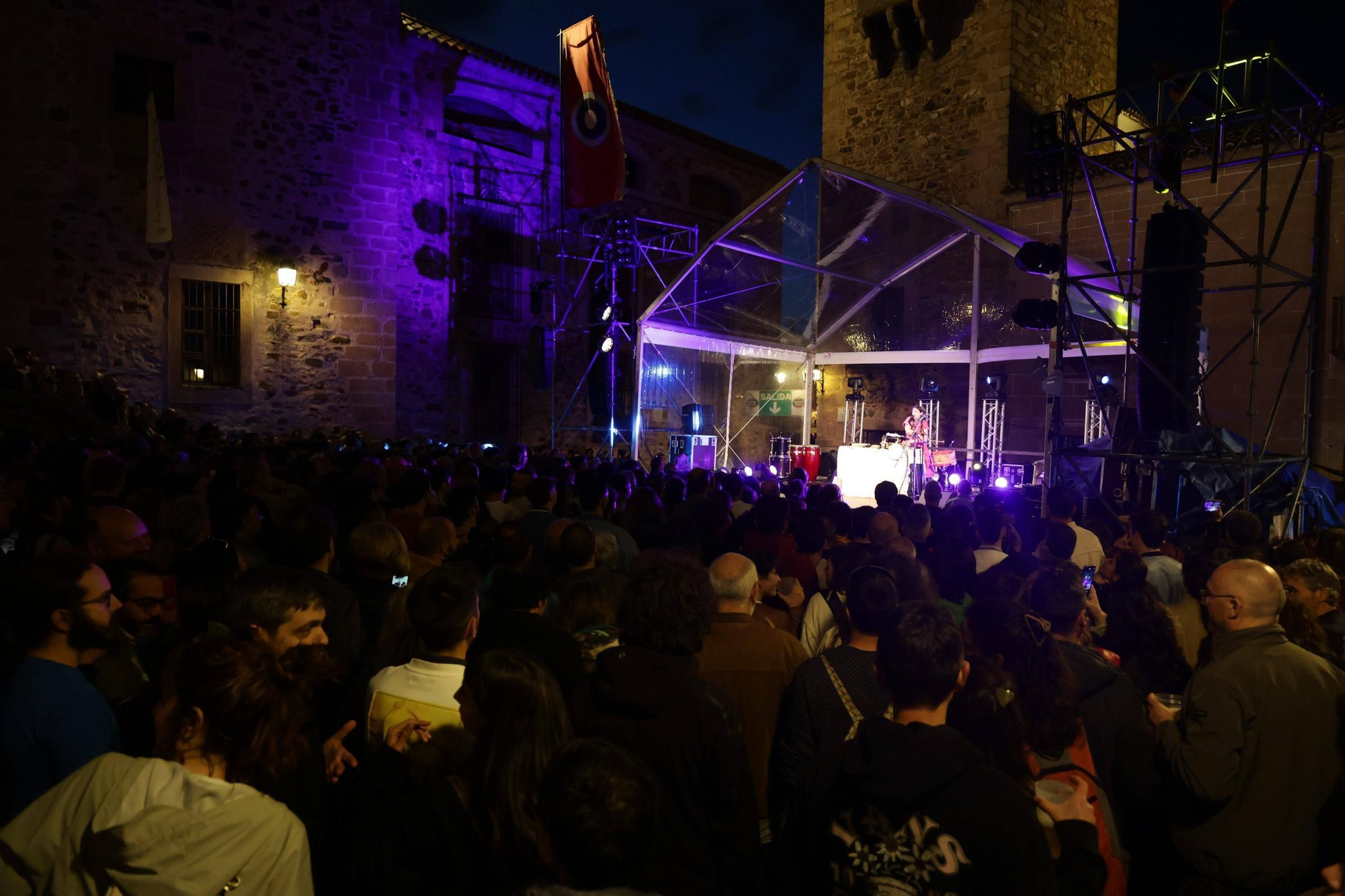 Las imágenes del sábado de Womad en Cáceres