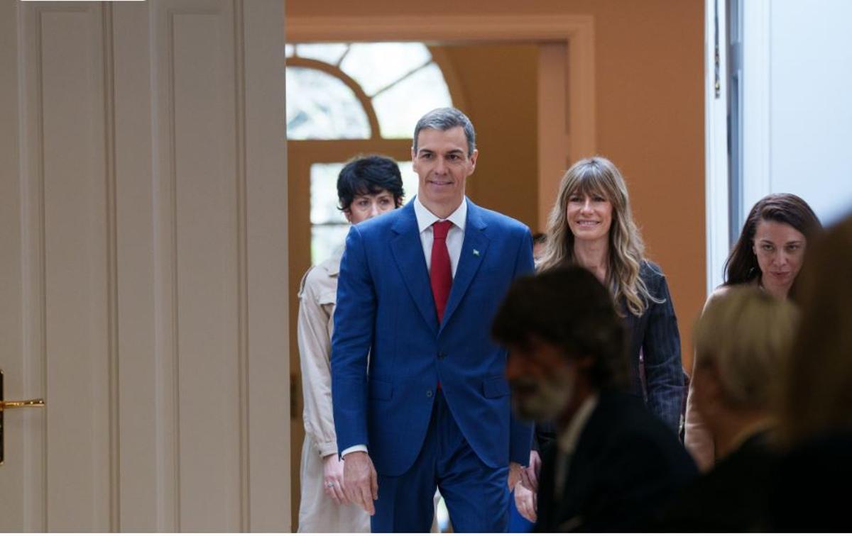 Pedro Sánchez y Begoña Gómez.