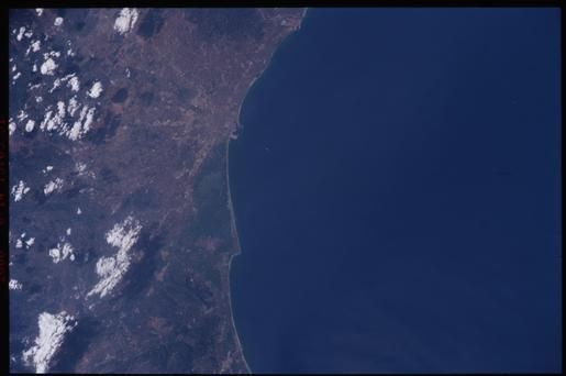 La Comunitat Valenciana, vista desde el espacio