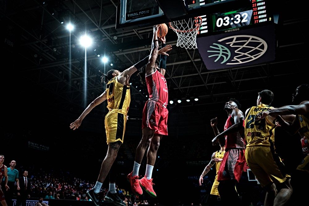 Riesen Ludwigsburg - Baxi Manresa: Les imatges de la semifinal de la Basketball Champions League