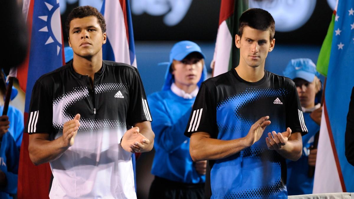 Tsonga, durante su etapa como profesional