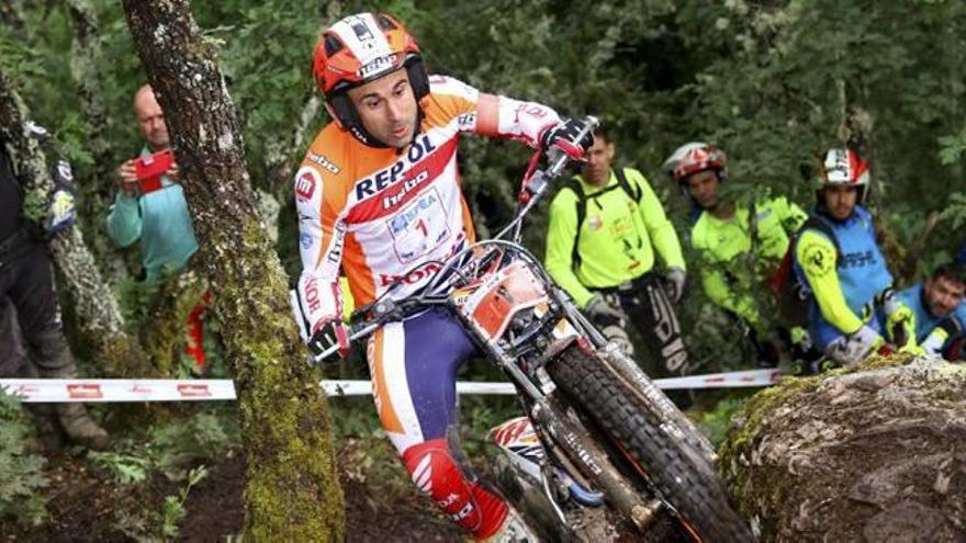 Toni Bou va ser el millor en les dues cites a Pobladura de las Regueras