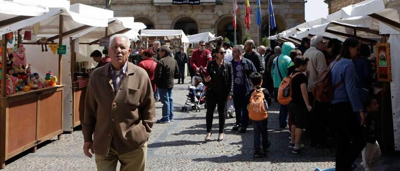 en la plaza Mayor. /