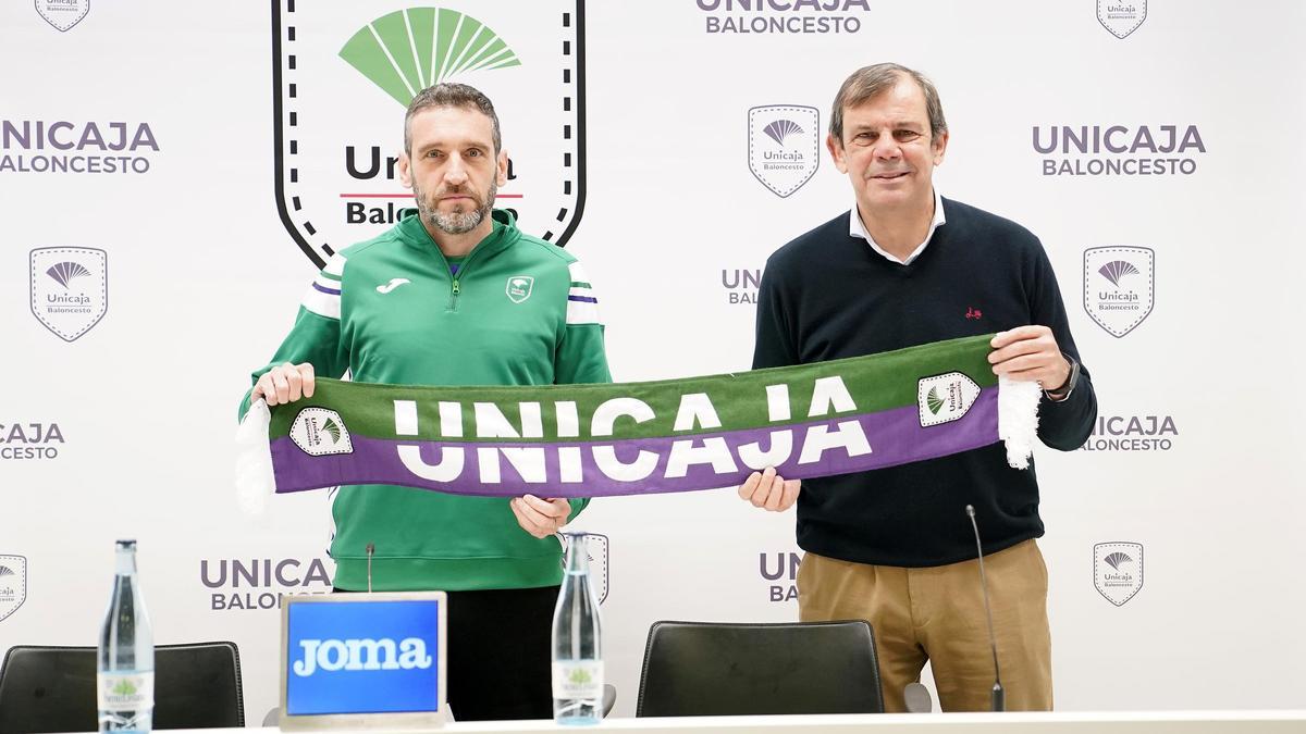 Ibon Navarro y Juanma Rodríguez seguirán en el Unicaja hasta 2026.