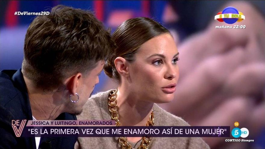 Mensajes cruzados entre Jessica Bueno y Luitingo: &quot;El ego, el ego...&quot;