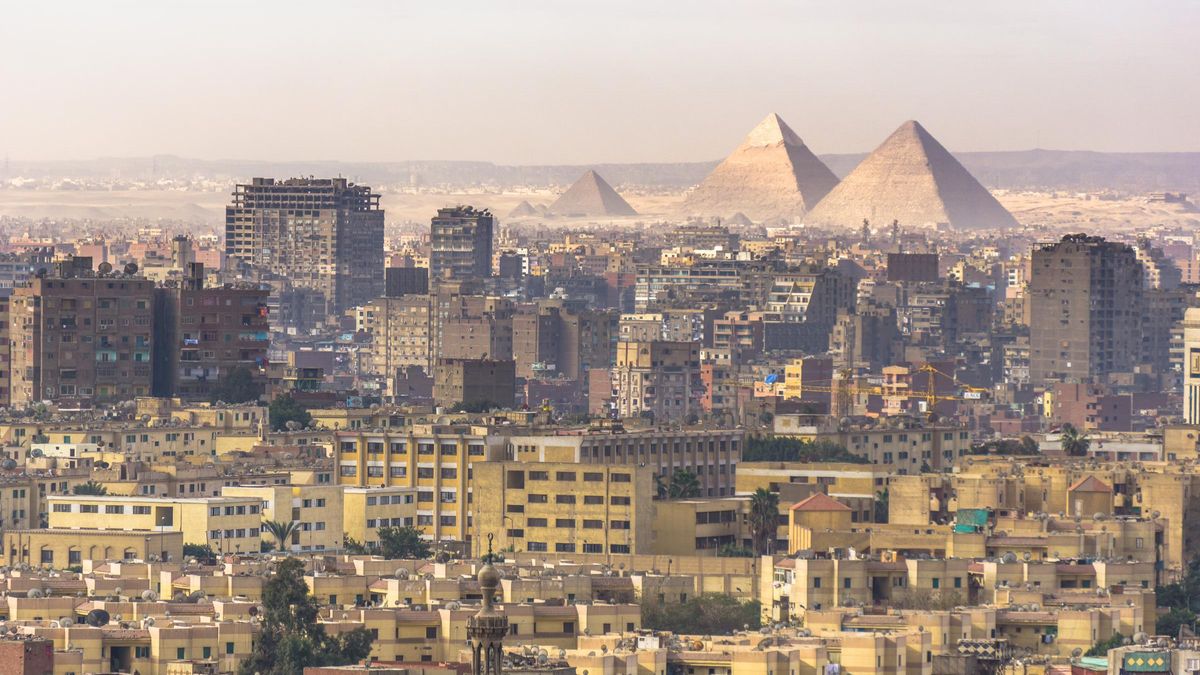 Vista de El Cairo.