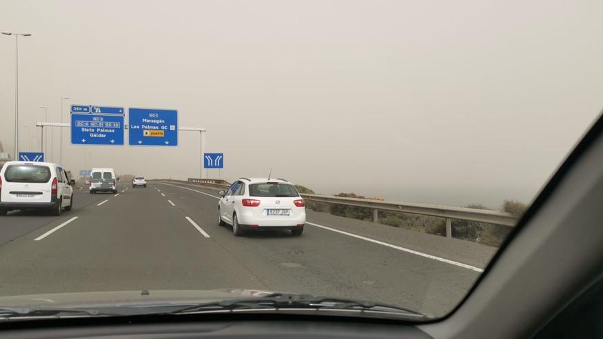 Un nuevo episodio de calima deja Gran Canaria sin visibilidad