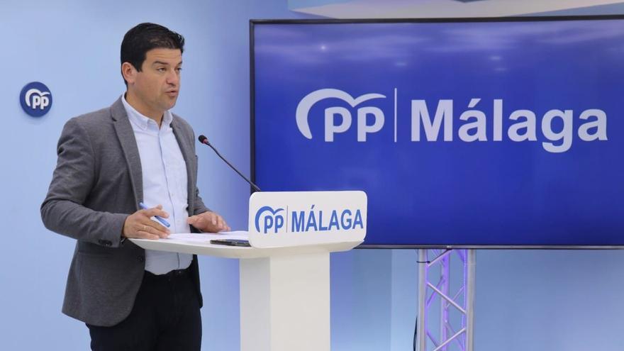 El coordinador general del PP de Málaga, Cristóbal Ortega.