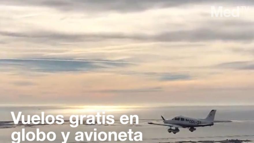 Vuelos gratis en globo y avioneta en Castellón