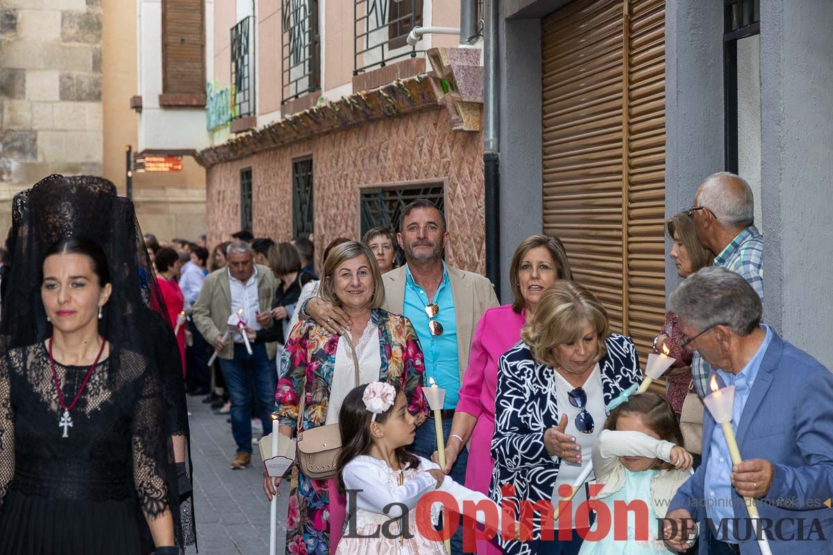 Procesión del Baño y parlamento en las Fiestas de Caravaca