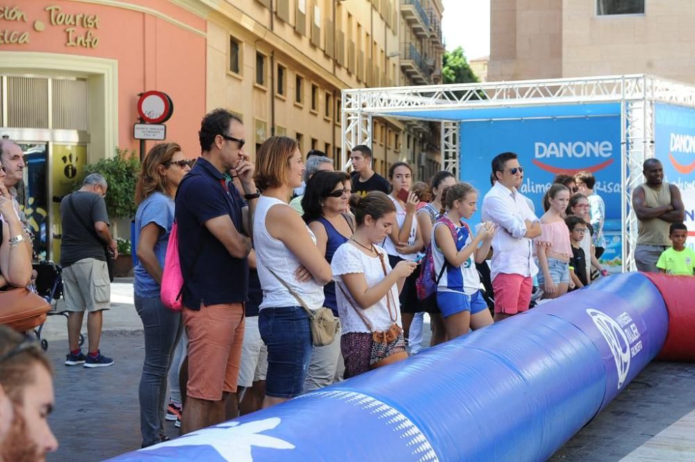 Baloncesto 3x3 en la Plaza Belluga