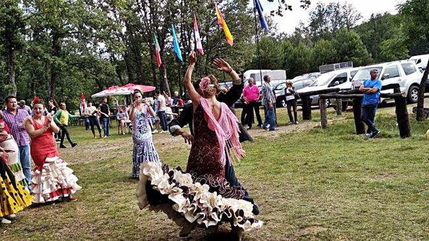 Aire ecuestre y rociero en el entorno del Lago de Sanabria