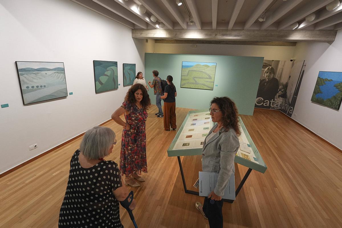 Les imatges de l’exposició dedicada a Concha Ibáñez al Museu d'Art