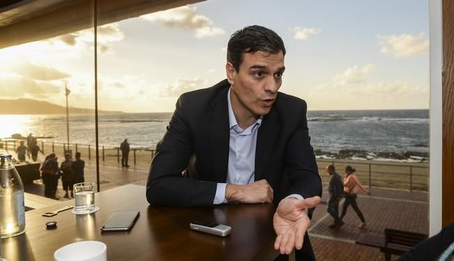 PEDRO SANCHEZ EN GRAN CANARIA