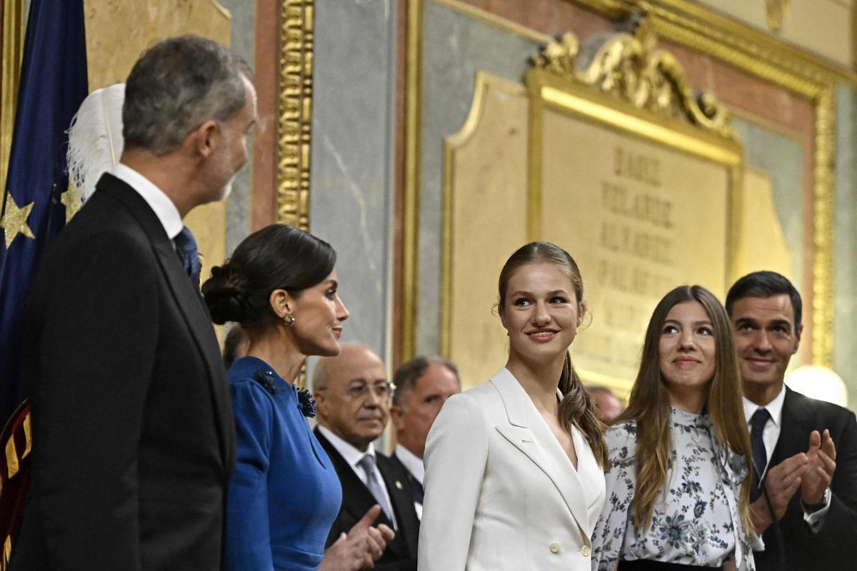 Leonor jura la Constitución en su 18 cumpleaños