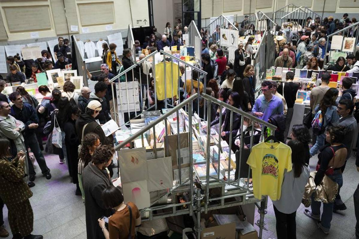 Ambiente de la pasada edición de Libros Mutantes.