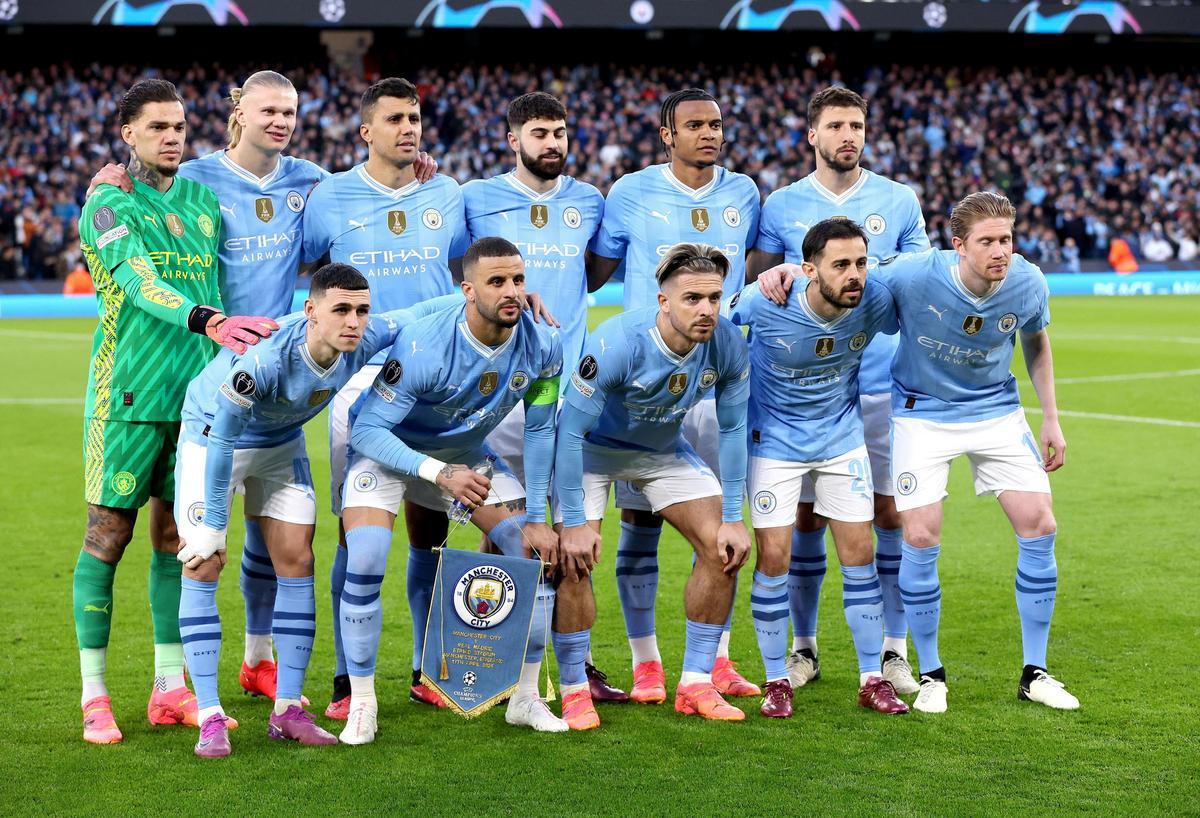 Manchester City - Real Madrid, la vuelta de cuartos de final de la Champions League, en imágenes.
