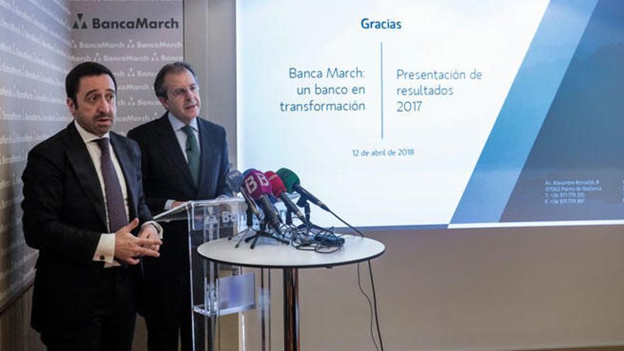 Banca March afirma que la economía de Baleares &quot;no puede ir mejor&quot;