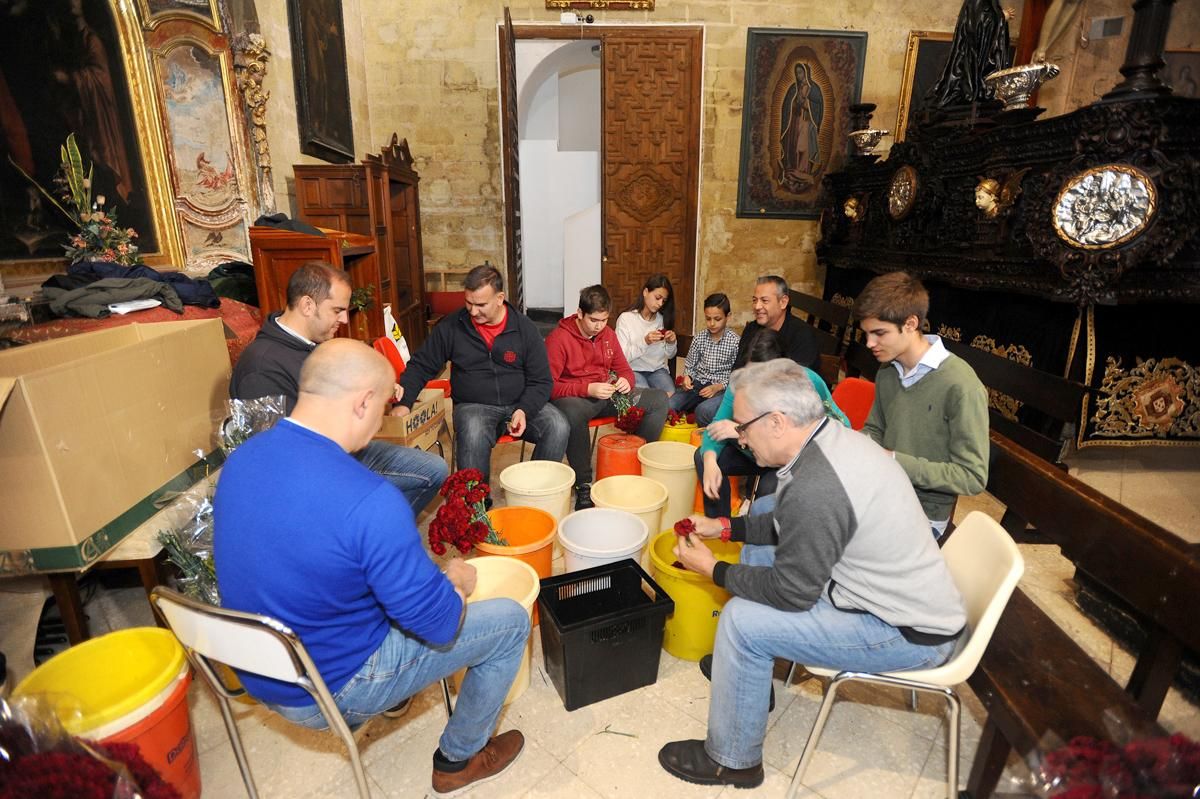 Los últimos preparativos de las hermandades