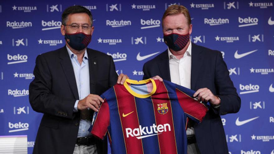 Presentación de Ronald Koeman como nuevo entrenador del FC Barcelona