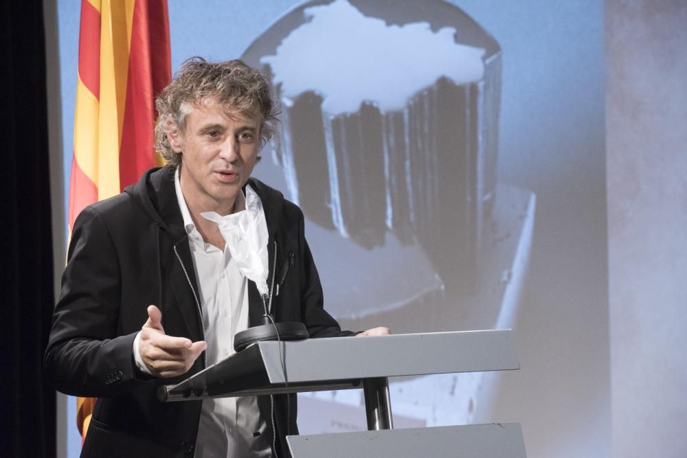 Joan Soler rep el Premi Bages de Cultura