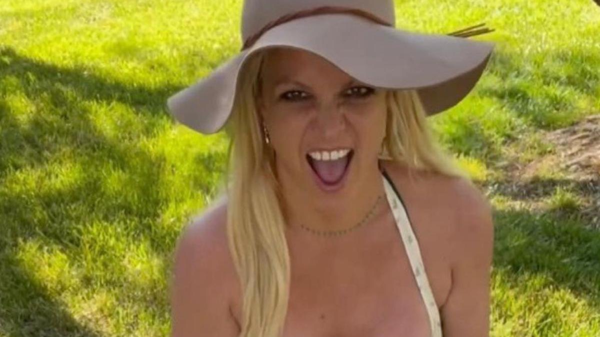 Britney Spears se divorcia y hace un fiestón salvaje rodeada de hombres