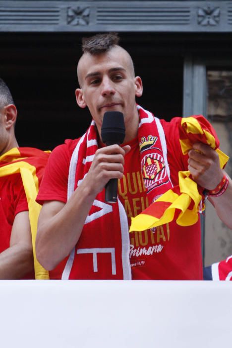 Rua de celebració de l'ascens del Girona