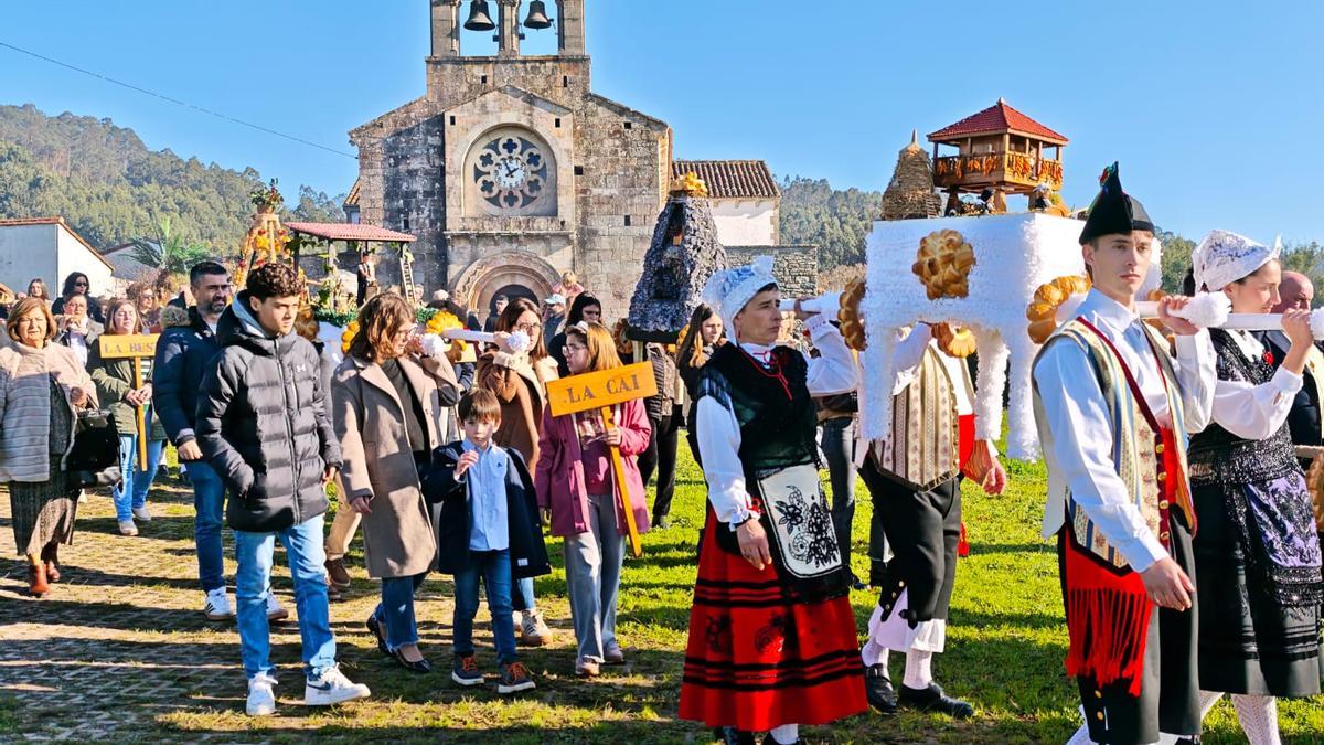 En imágenes, Seloriu de procesión