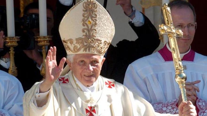 El Papa Benedicto XVI.