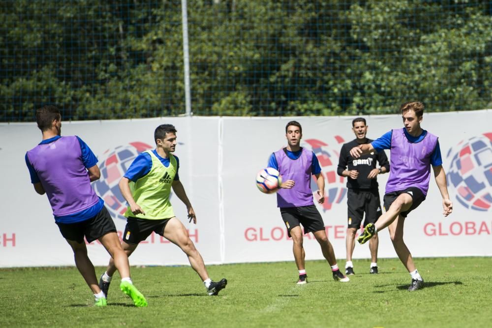 Entrenamiento del Real Oviedo