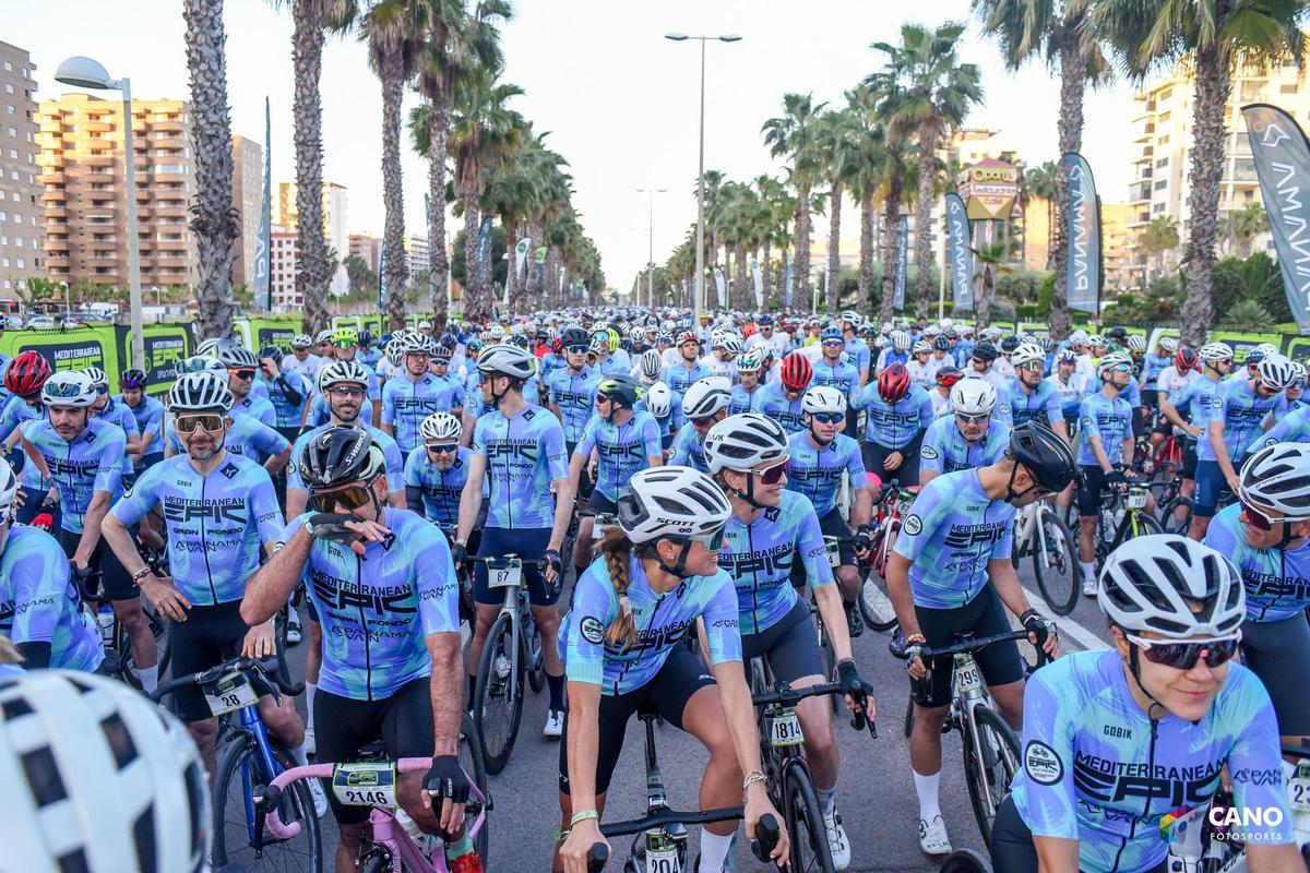 La Scott Mediterranean Epic Gran Fondo, en una imagen de una anterior edición, contará con unos 3.000 participantes en su cita del 25 de abril.