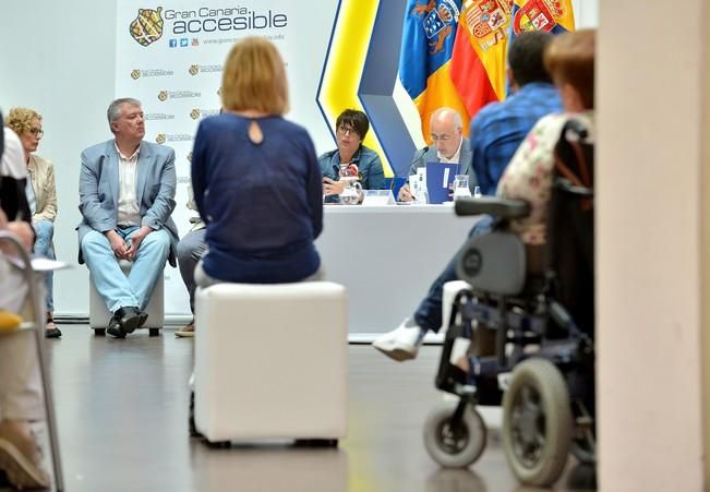 Pleno sobre accesibilidad en el Cabildo de Gran Canaria