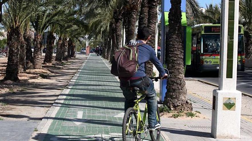 El nuevo carril bici discurrirá por más de veinte calles y vías urbanas