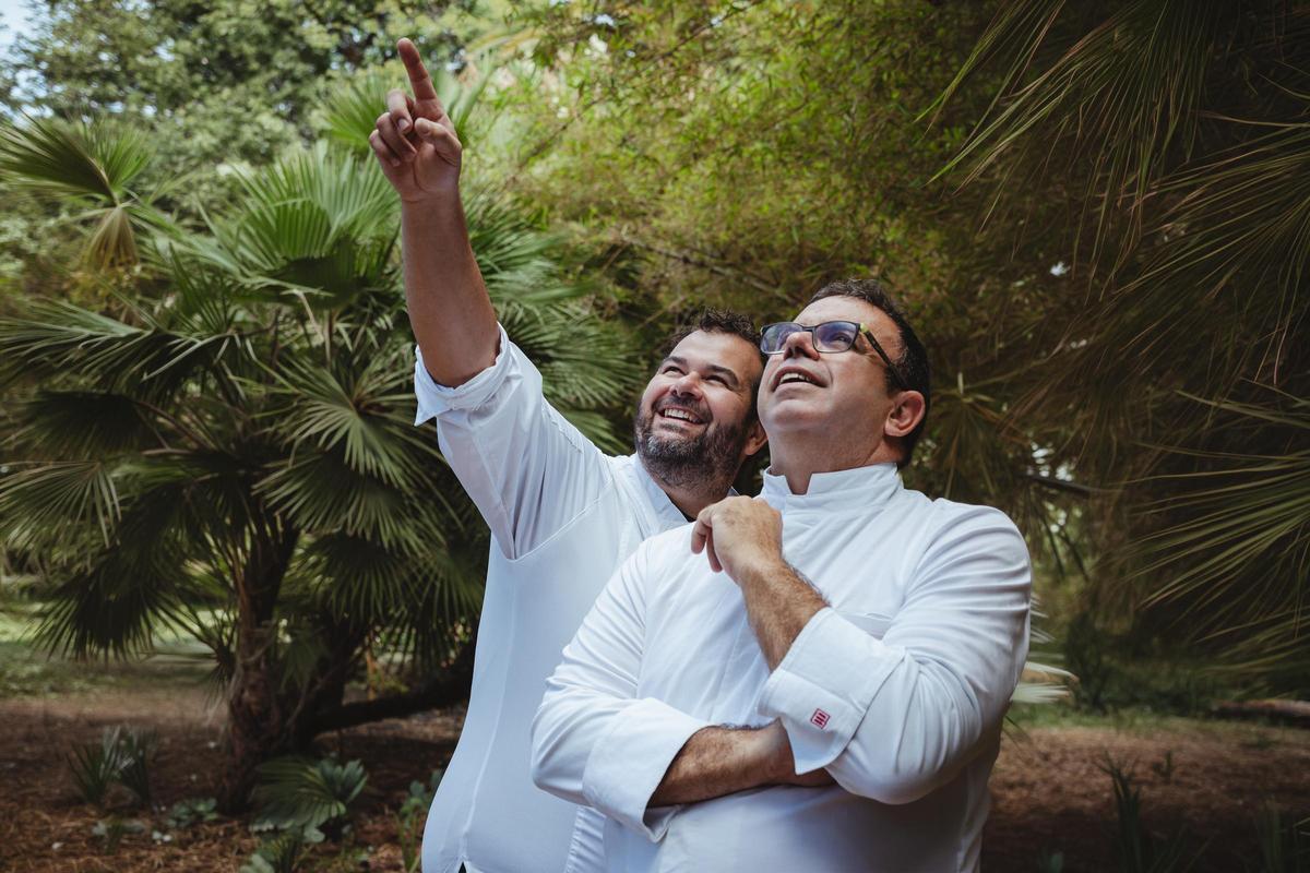 Los hermanos Jonathan y Juan Carlos Padrón.