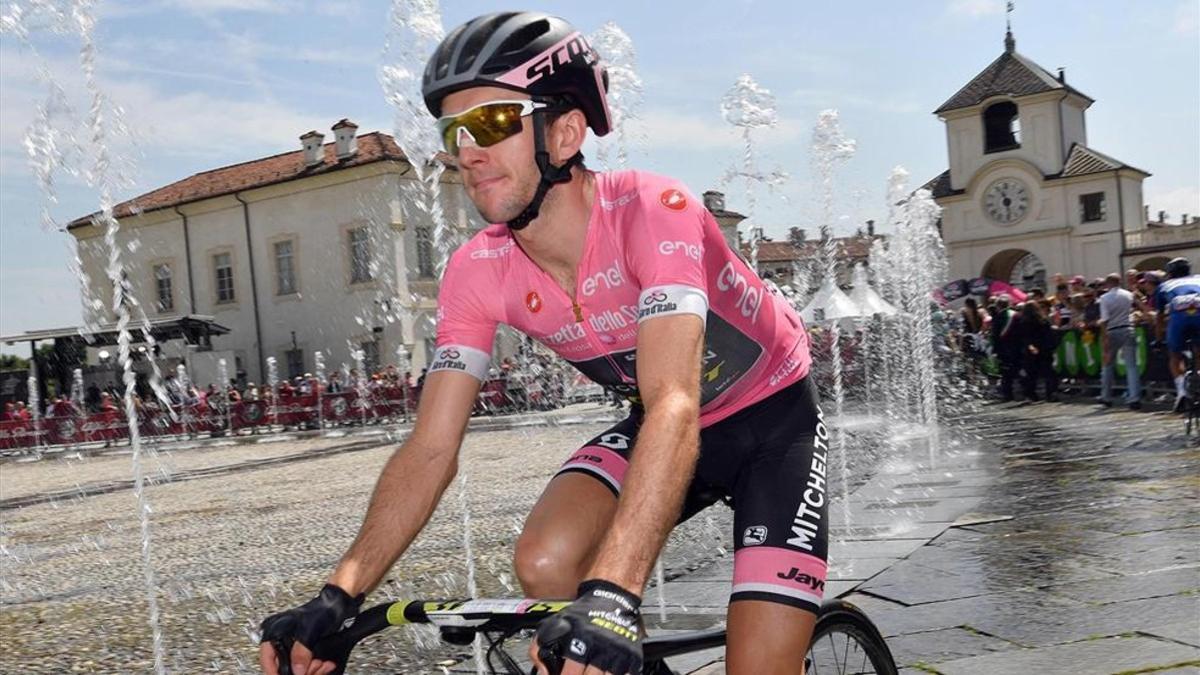 Yates tendrá que luchar por defender la maglia rosa.