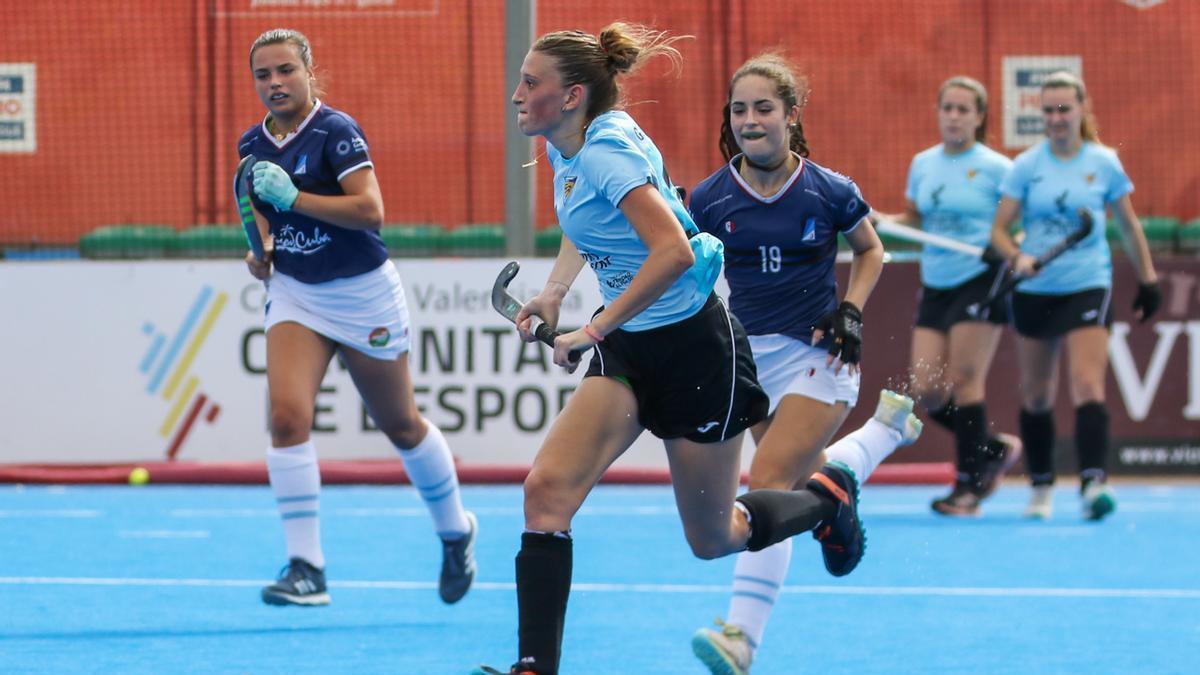 El CD Giner Femenino igualó 2 a 2 ante el Sant Cugat.