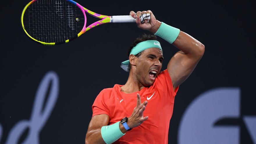 Er musste minutenlang behandelt werden: Wie geht es für Rafael Nadal nach dem Viertelfinal-Aus in Brisbane weiter?