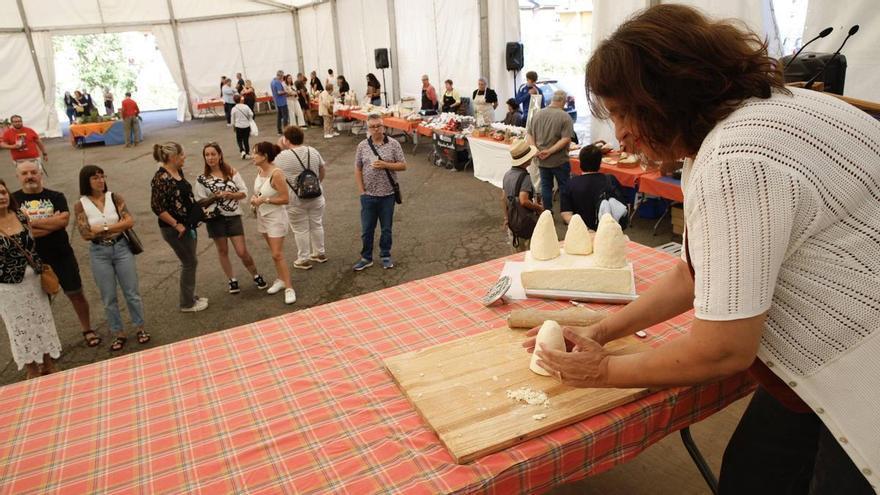 La Foz, capital de los quesos asturianos: el certamen de Morcín pondrá a la venta piezas de 41 variedades elaboradas en la región