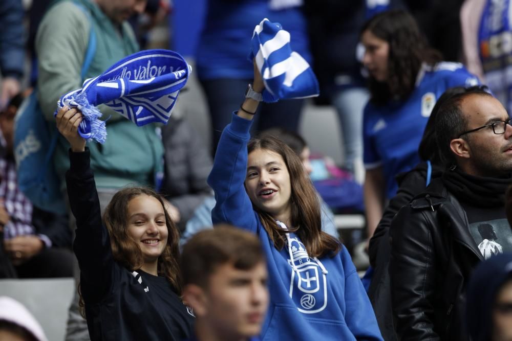 El partido del Oviedo, en imágenes