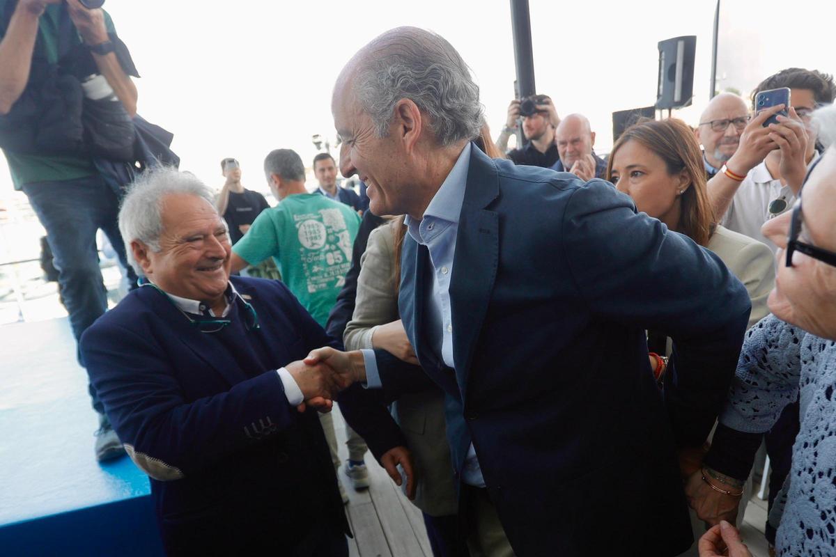 Todas las fotos del acto de Camps en el Veles e Vents